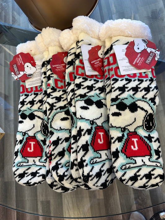 Snoopy cozy socks