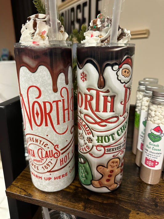 Hot cocoa tumblers