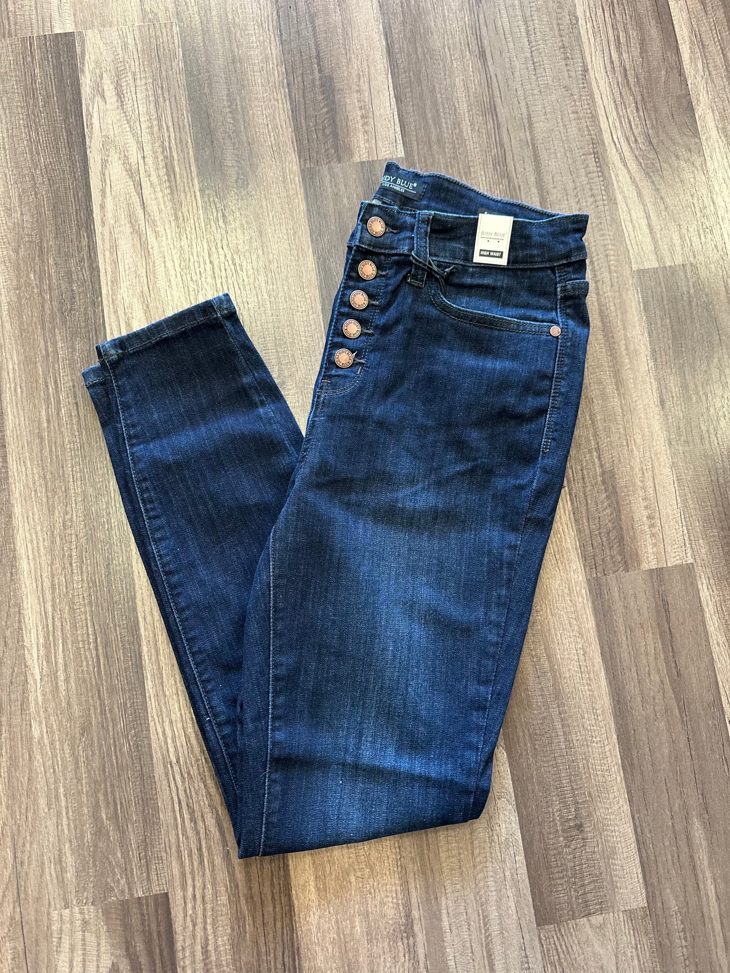 Judy Blue Skinny button high waist