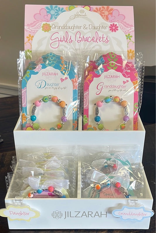 Daughter and Granddaughter bracelets