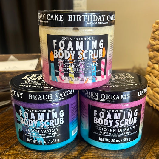 Foaming Body Scrub