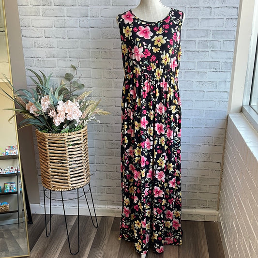 Bright Floral maxi dress