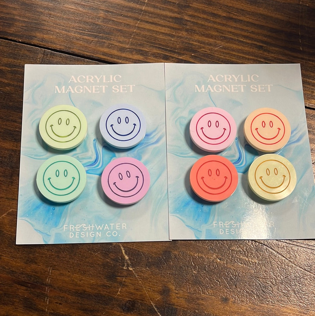 Smiley magnets