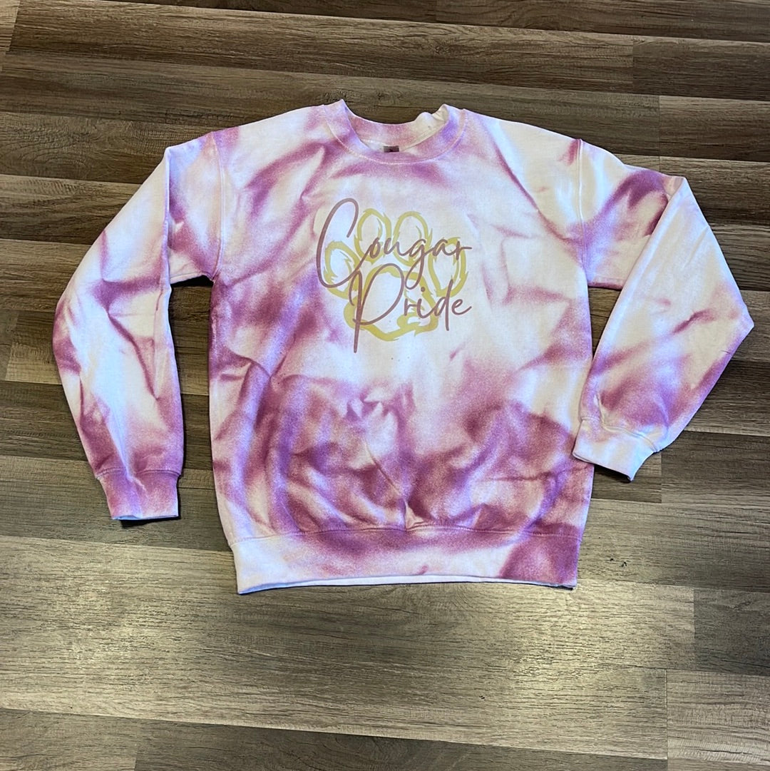 Cougar Pride Sweatshirt dyed