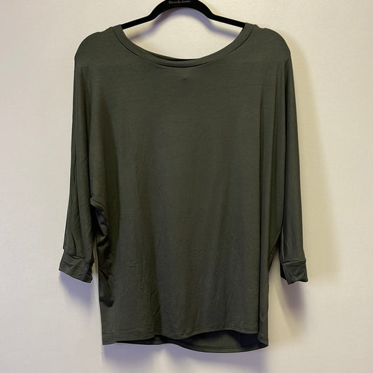 Olive Dolman Top