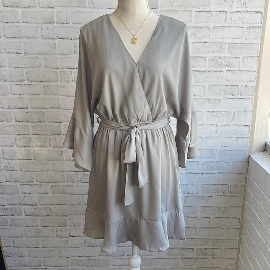 Sage Woven Dress